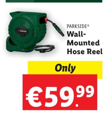 PARKSIDE Wall-Mounted Hose Reel