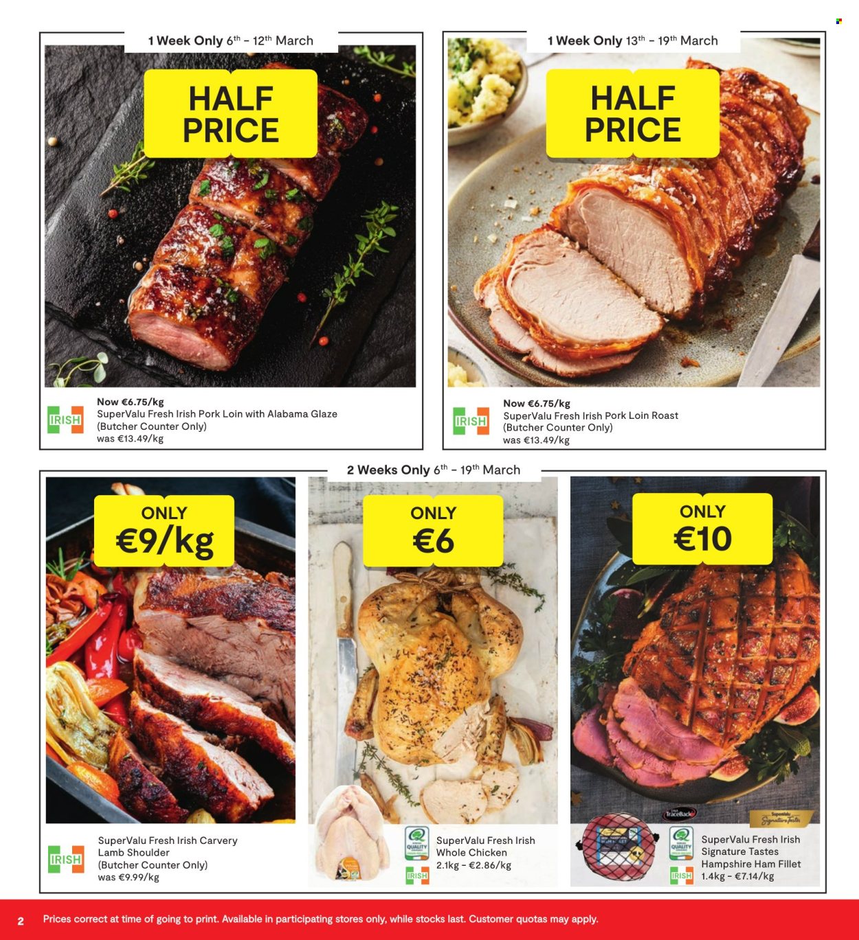 SuperValu offer - 13.03.2025 - 19.03.2025. Page 1