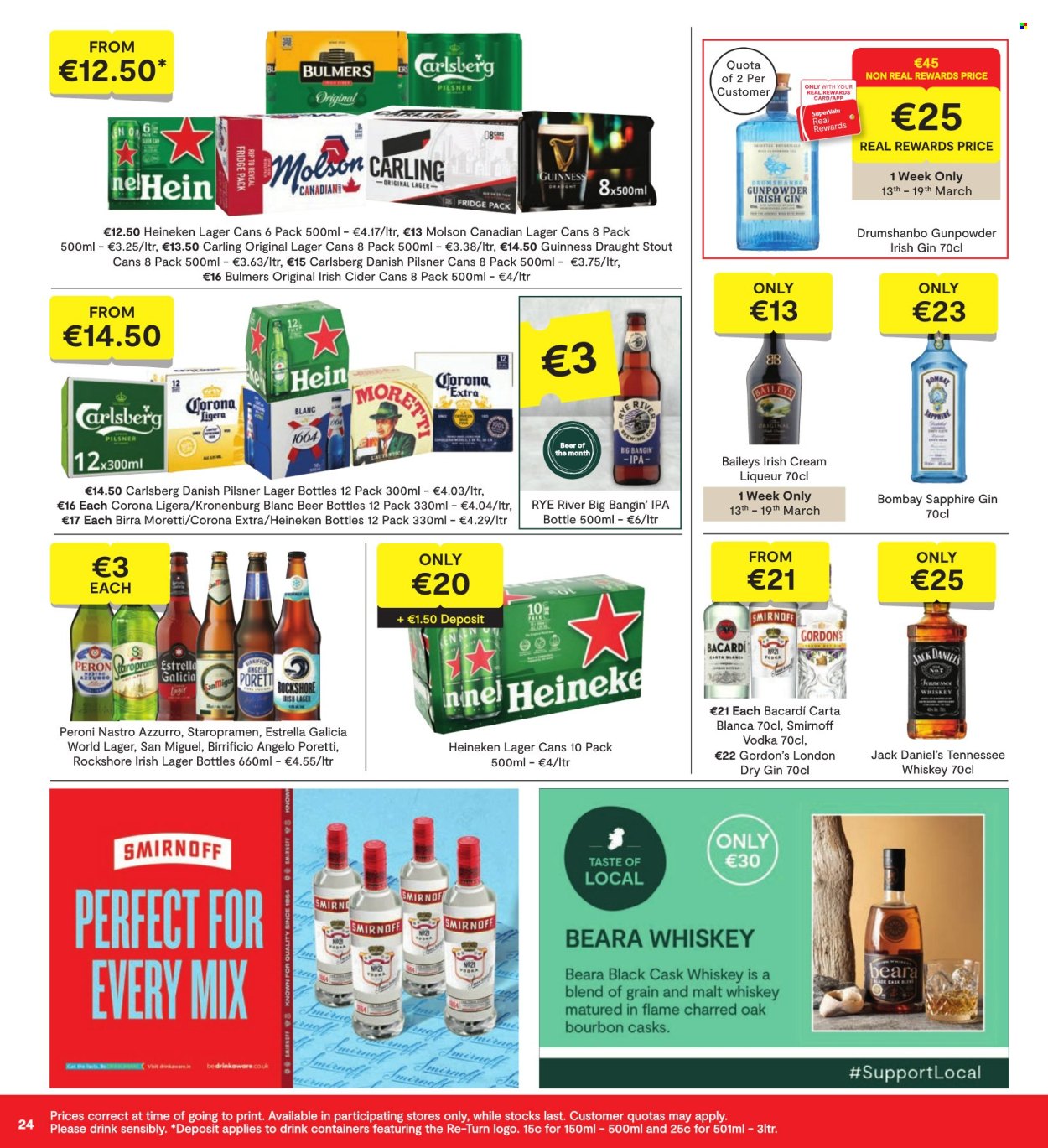 SuperValu offer - 13.03.2025 - 19.03.2025. Page 1