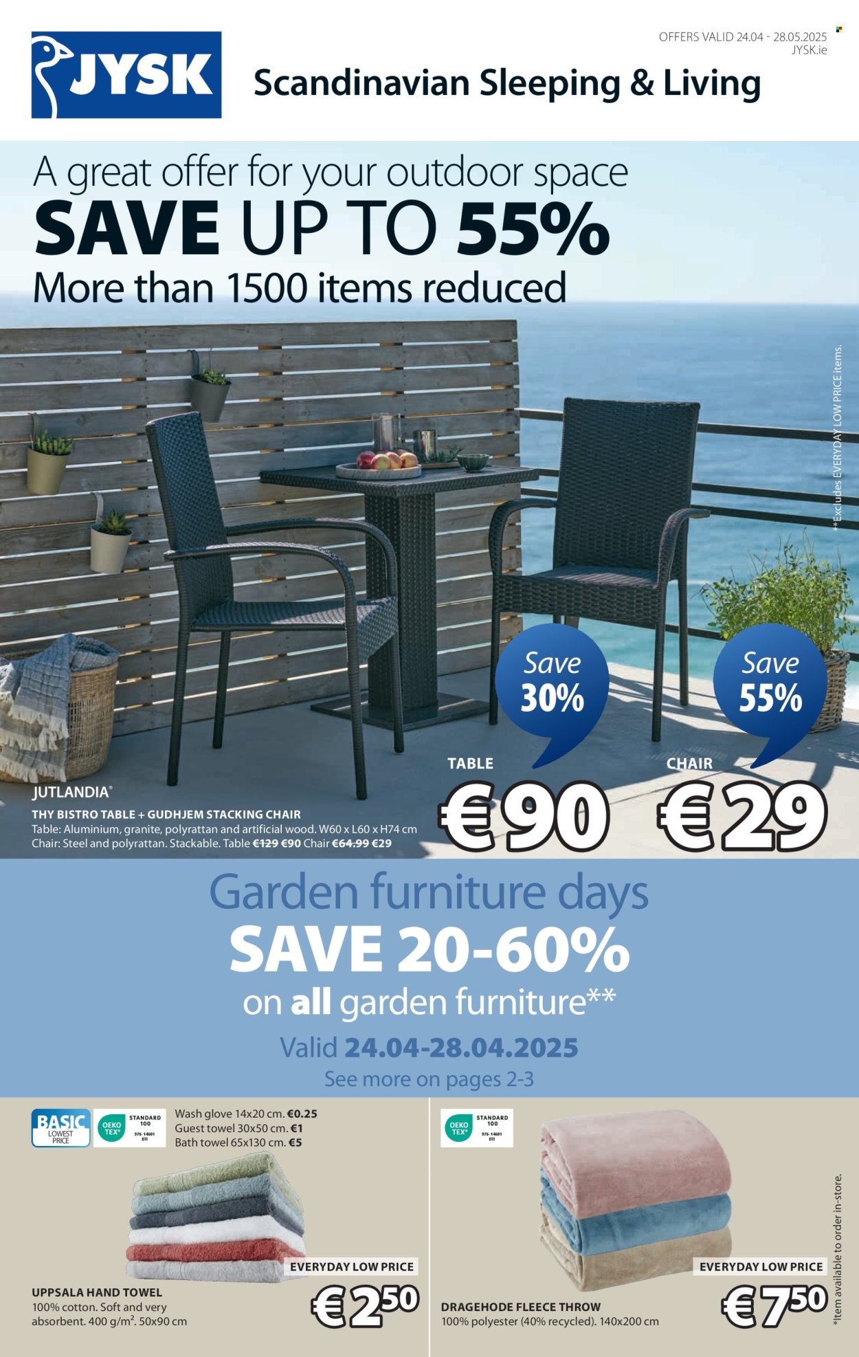 JYSK offer - 24.04.2025 - 28.05.2025. Page 1