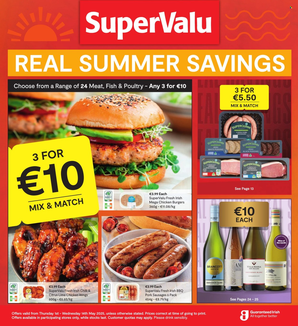 SuperValu offer - 01.05.2025 - 14.05.2025. Page 1