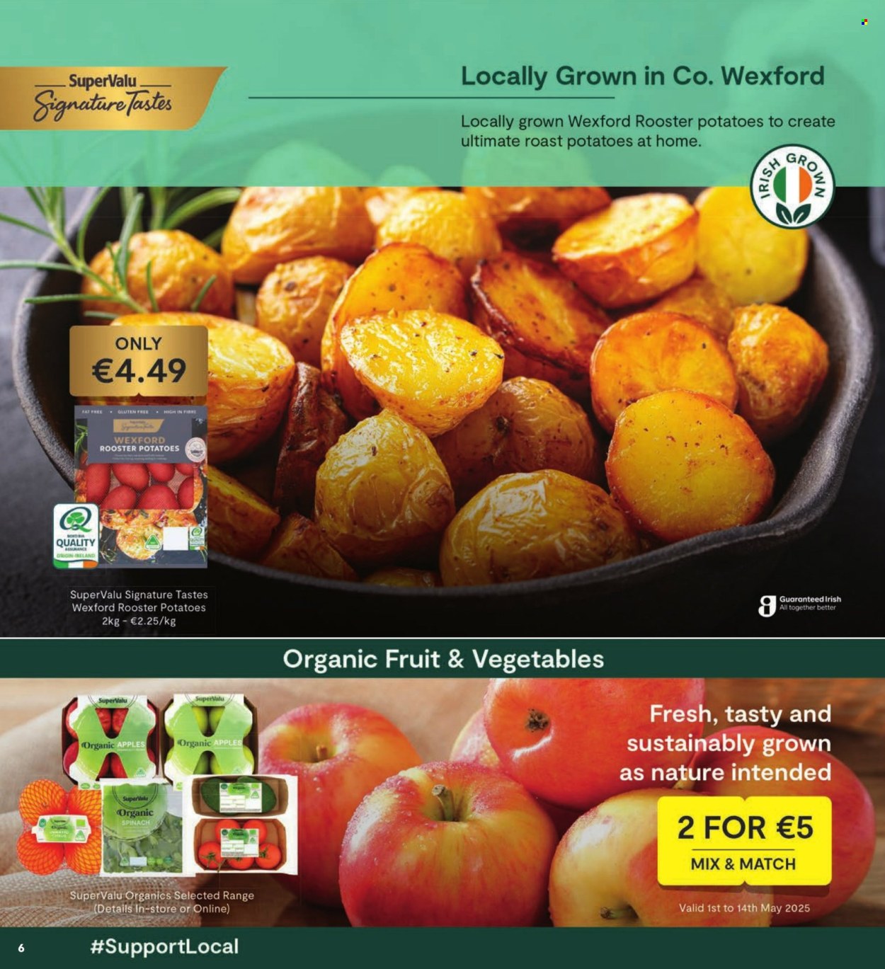 SuperValu offer - 01.05.2025 - 14.05.2025. Page 1