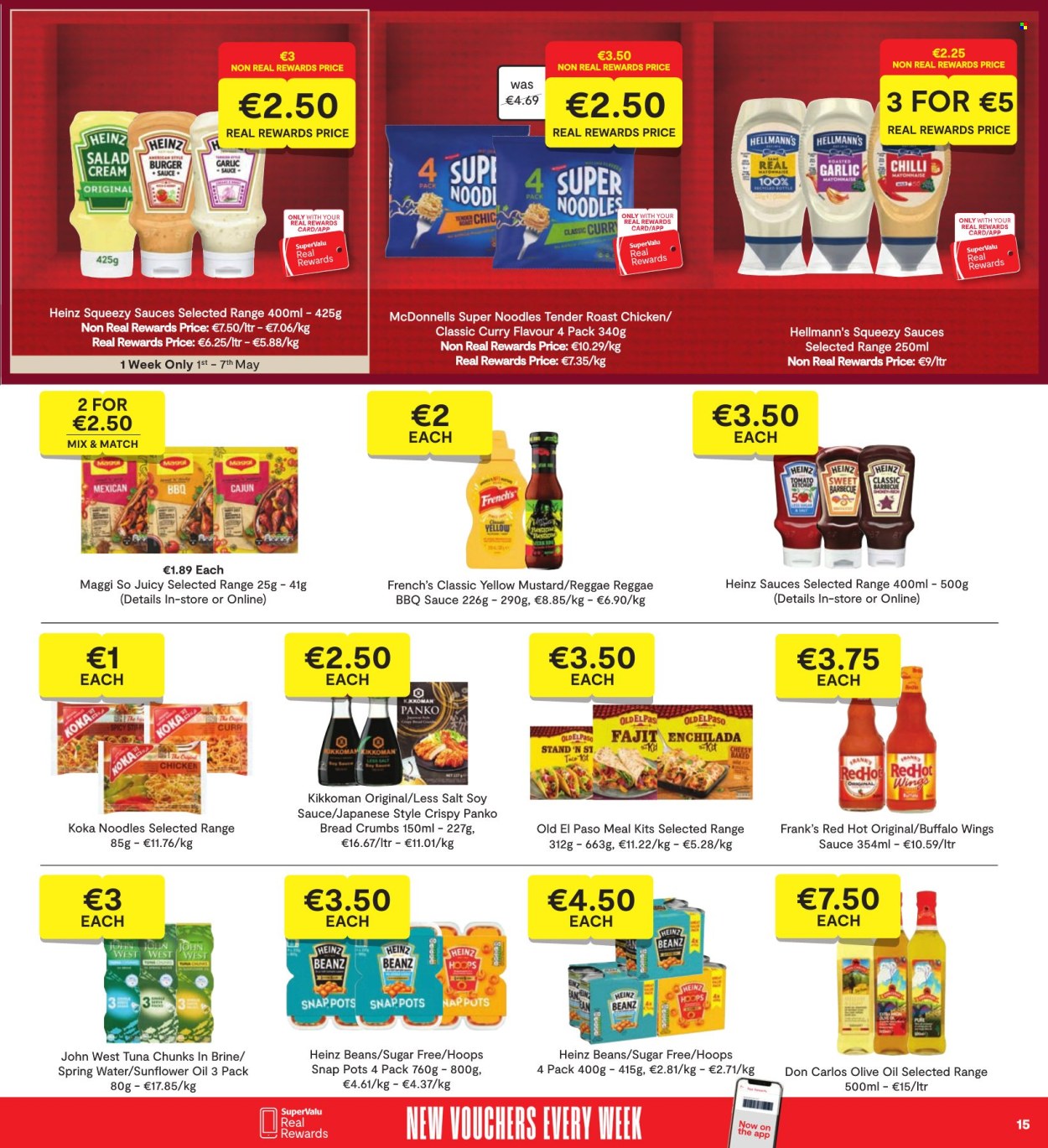 SuperValu offer - 01.05.2025 - 14.05.2025. Page 1