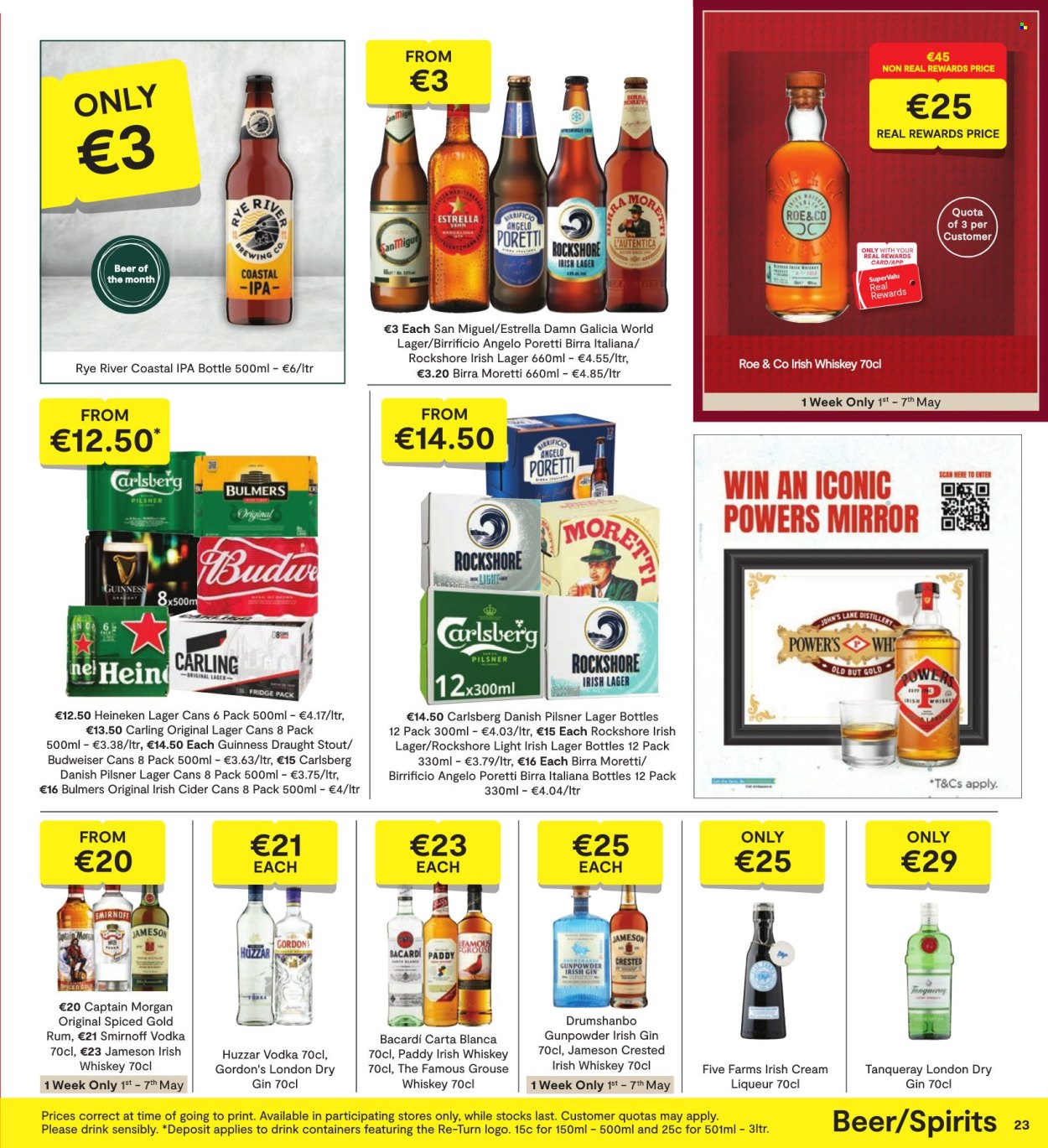 SuperValu offer - 01.05.2025 - 14.05.2025. Page 1