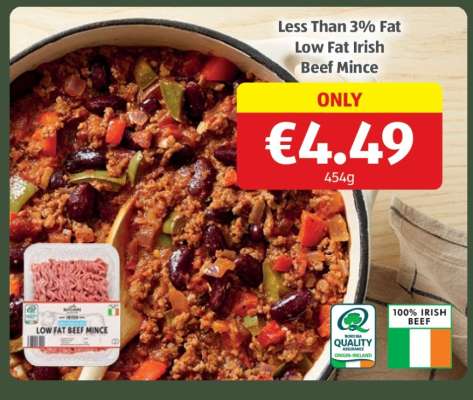 Low Fat Irish Beef Mince