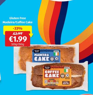 Gluten Free Madeira/Coffee Cake