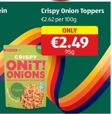 Crispy Onion Toppers