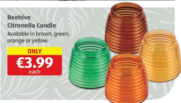 Beehive Citronella Candle