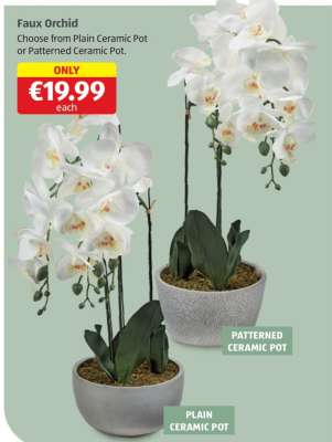 Faux Orchid
