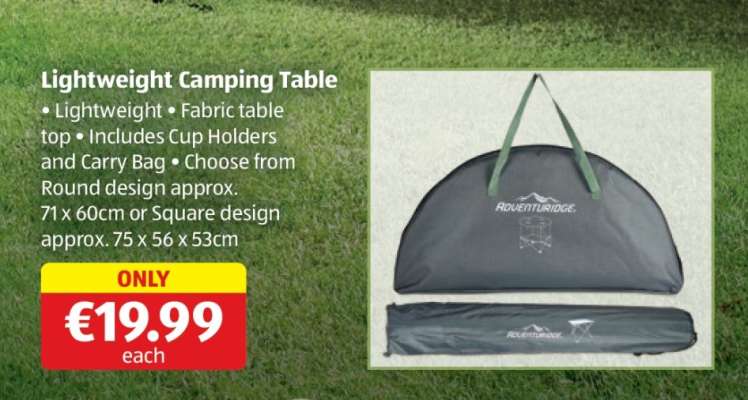 Lightweight Camping Table