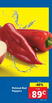 Pointed Red Peppers