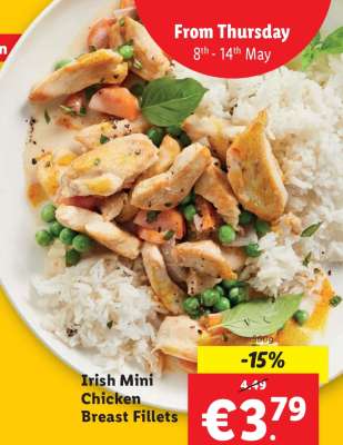 Irish Mini Chicken Breast Fillets