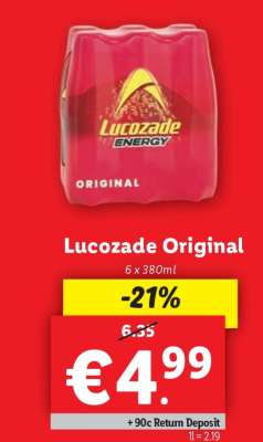 Lucozade Original
