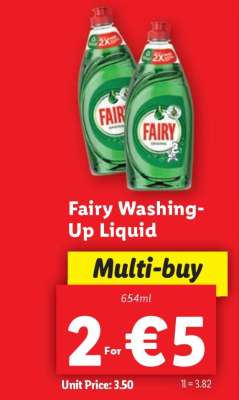 Fairy Washing Up Liquid