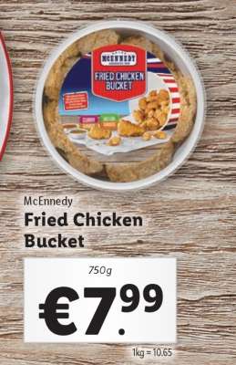 McEnnedy Fried Chicken Bucket
