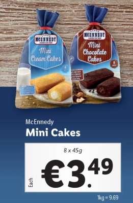 McEnnedy Mini Cakes