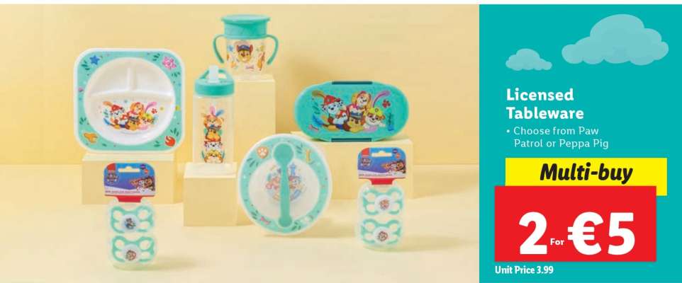 Licensed Tableware