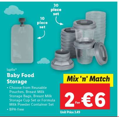 lupilu Baby Food Storage