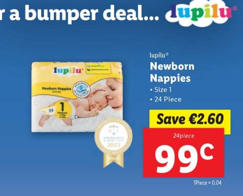 lupilu Newborn Nappies
