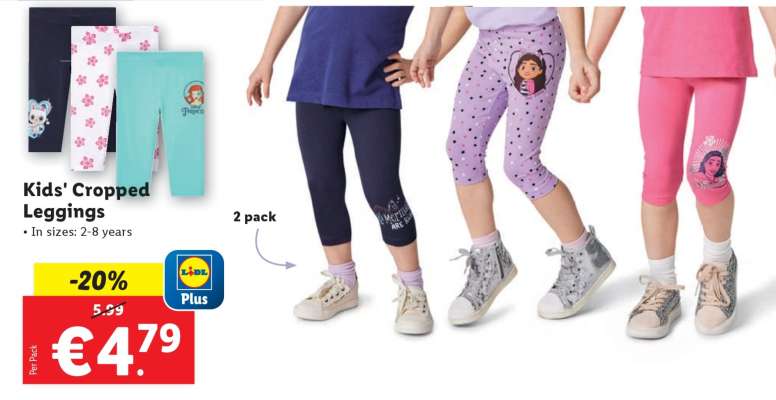 Kids' Cropped Leggings