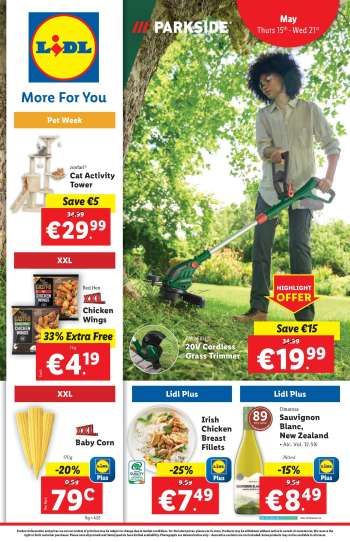 Lidl offer  - 15.05.2025 - 21.05.2025.