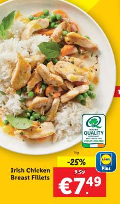 Irish Chicken Breast Fillets