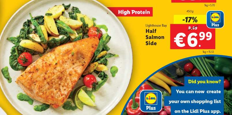 Lighthouse Bay Half Salmon Side