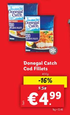 Donegal Catch Cod Fillets