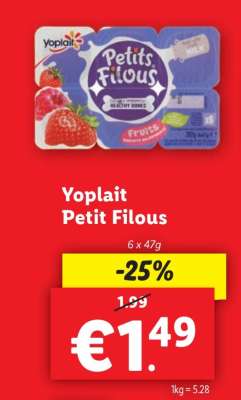 Yoplait Petit Filous