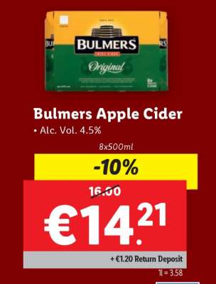 Bulmers Apple Cider
