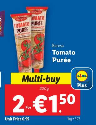 Baresa Tomato Purée