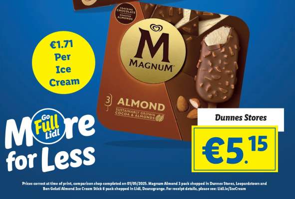 Magnum Almond 3 pack