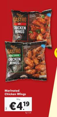 Marinated Chicken Wings