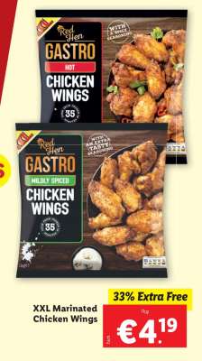 XXL Marinated Chicken Wings