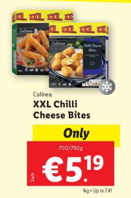 Culinea XXL Chilli Cheese Bites