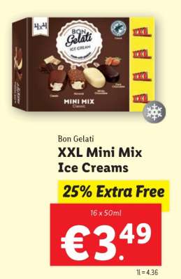 Bon Gelati XXL Mini Mix Ice Creams
