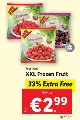 Freshona XXL Frozen Fruit