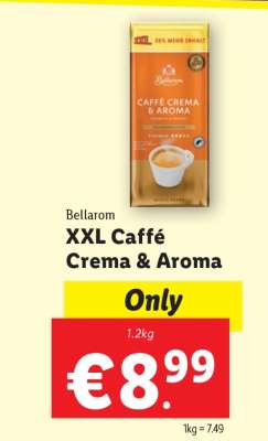 Bellarom XXL Caffé Crema & Aroma