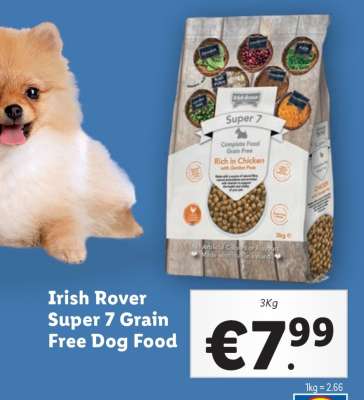 Irish Rover Super 7 Grain Free Dog Food