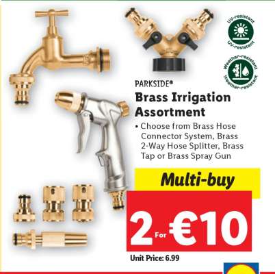 PARKSIDE® Brass Irrigation Assortment