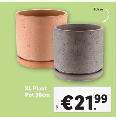 XL Plant Pot 30cm
