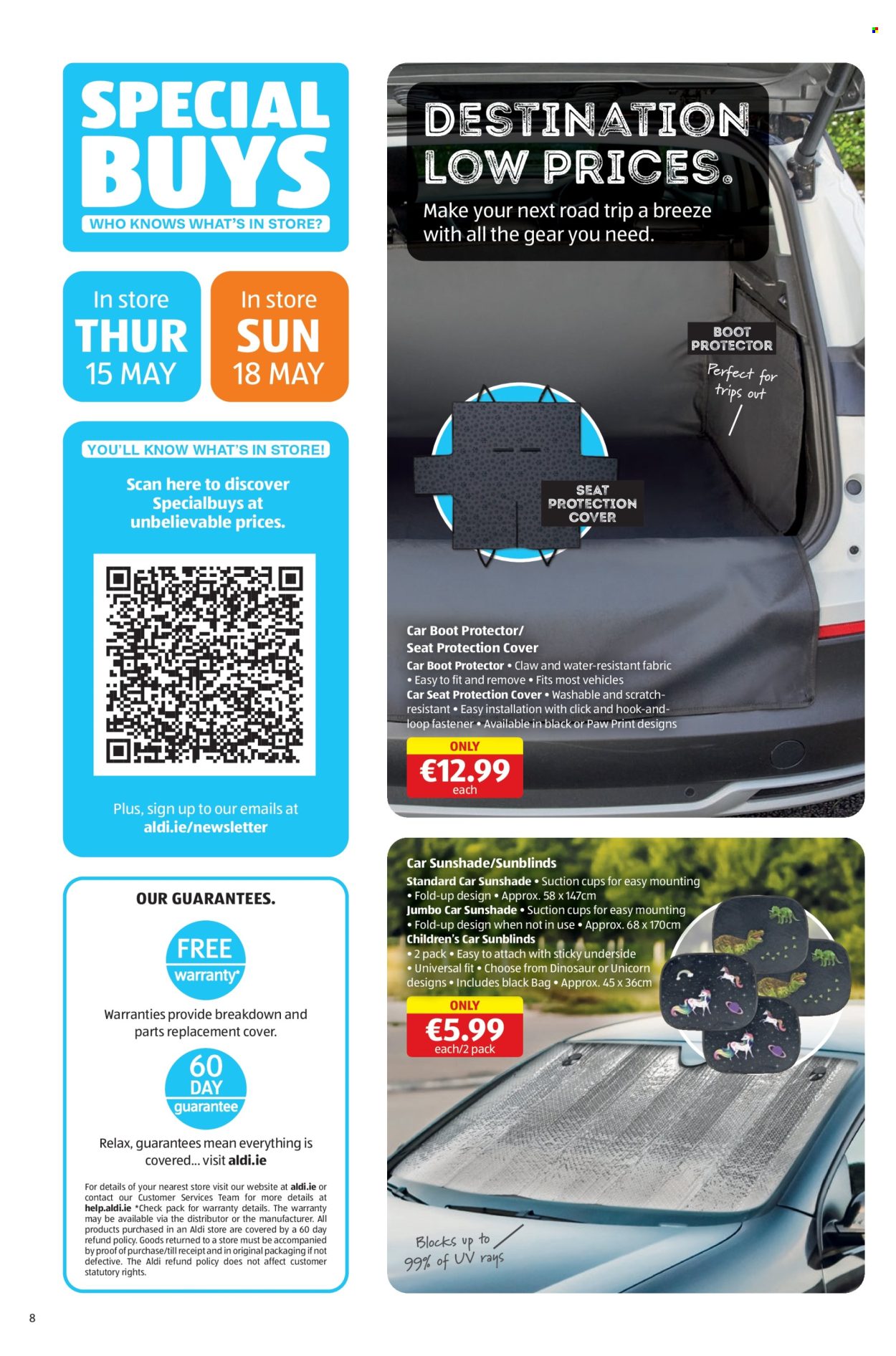 Aldi offer - 15.05.2025 - 18.05.2025. Page 1