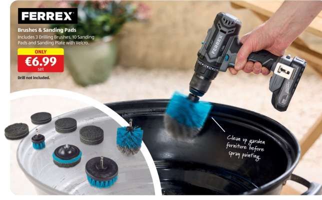 FERREX Brushes & Sanding Pads