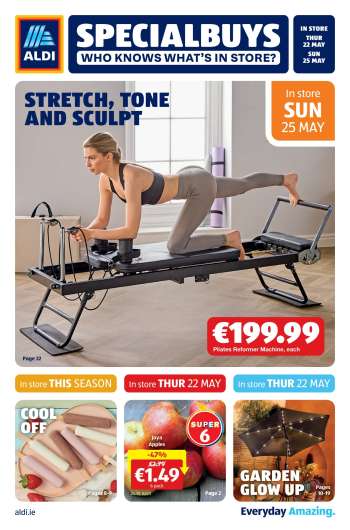 Aldi offer  - 22.05.2025 - 25.05.2025.