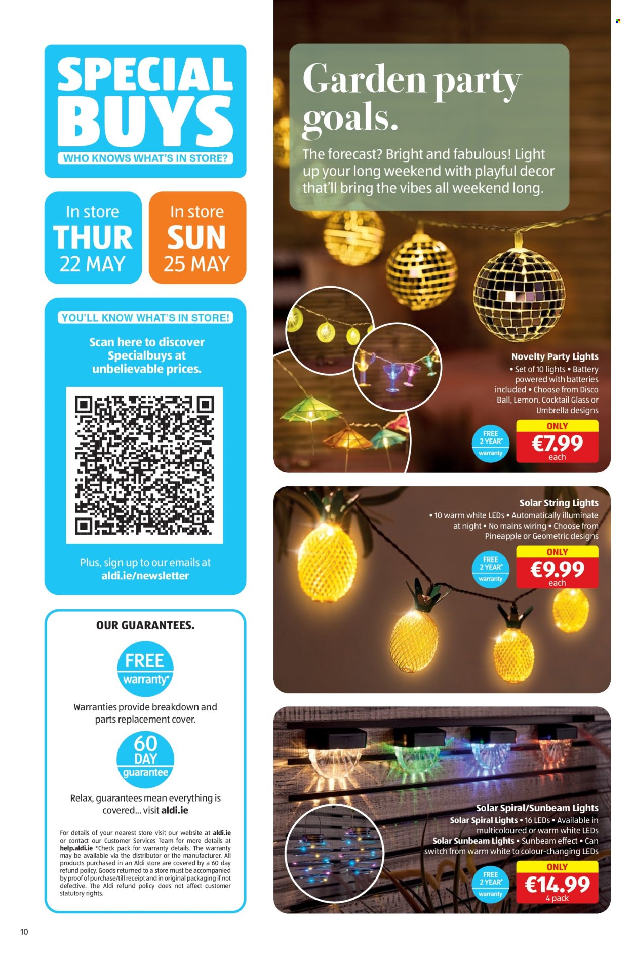 Aldi offer - 22.05.2025 - 25.05.2025. Page 1