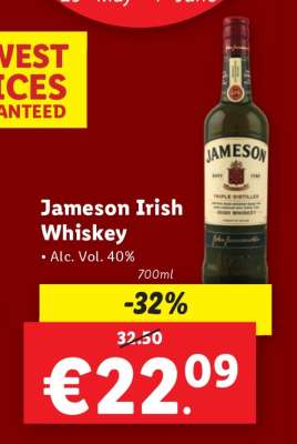 Jameson Irish Whiskey