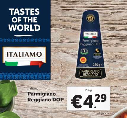 Italiamo Parmigiano Reggiano DOP