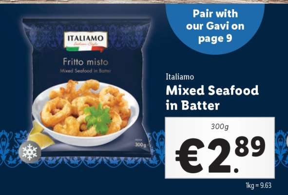 Italiamo Mixed Seafood in Batter