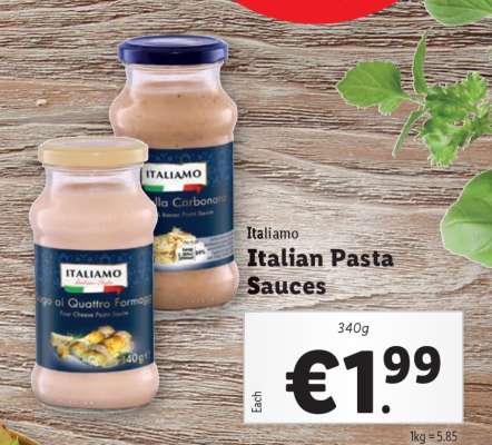 Italian Pasta Sauces
