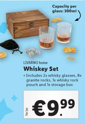 LIVARNO home Whiskey Set